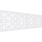 Ekena Millwork Set of Four Panels for 94 1/2"W x 28 1/4"H Baytown Fretwork Wainscot Wall Paneling WPKP14X01X47BYT - alternate 1